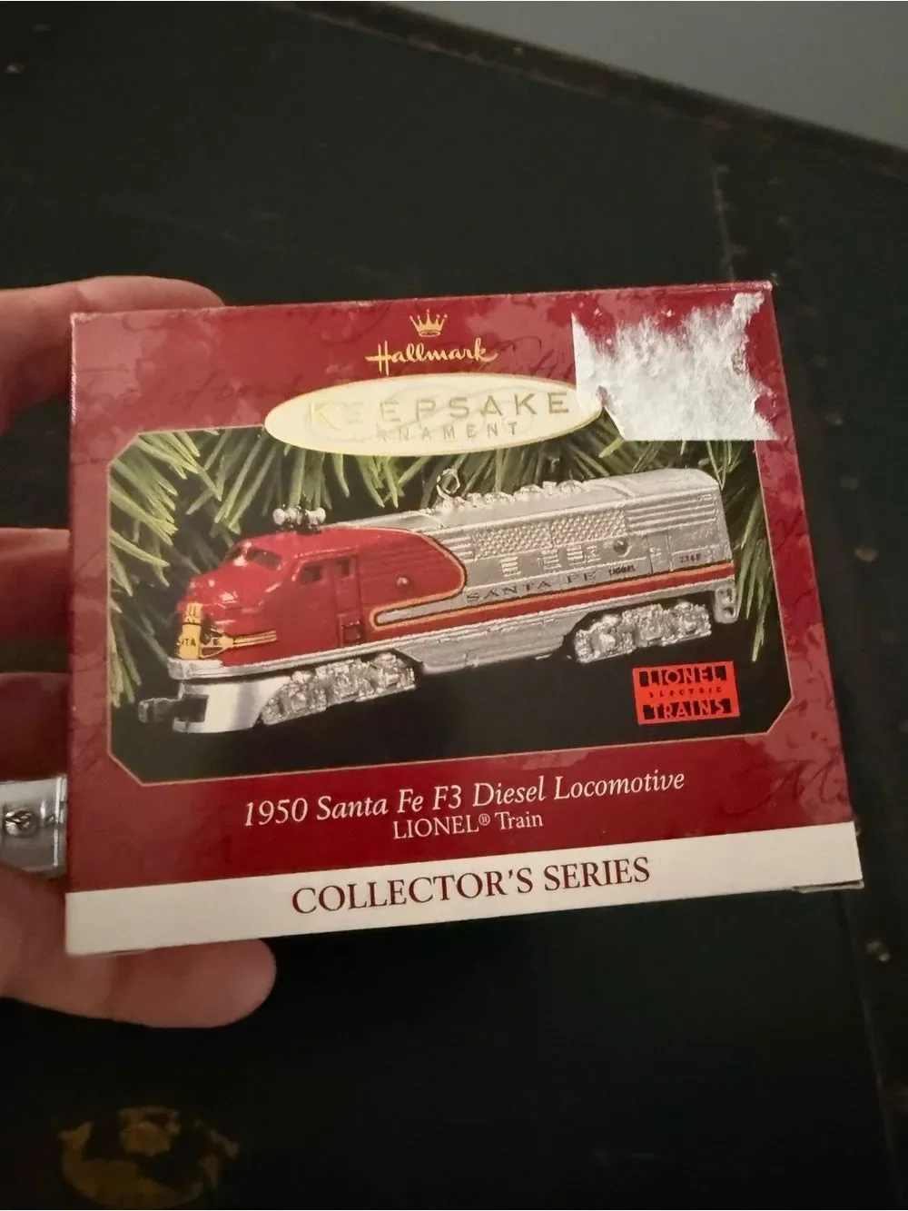 Hallmark Keepsake 1950 Santa Fe Diesel Locomotive Ornament